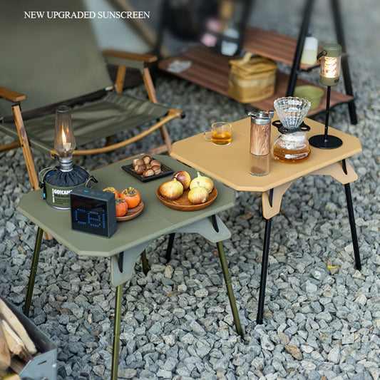 Portable Folding Table Dual Use Indoor Outdoor Camping