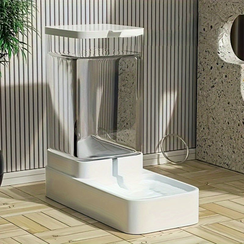 Automatic Cat Feeder And Water Dispenser Set For Pets 1.0 Gal