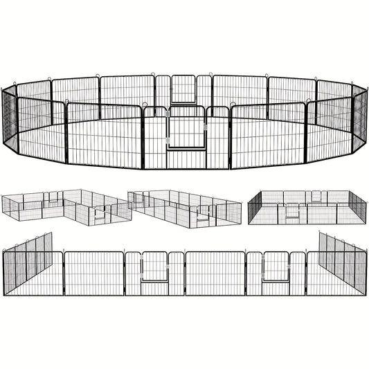 Portable Dog Fence for Indoor and Outdoor Pet Safety