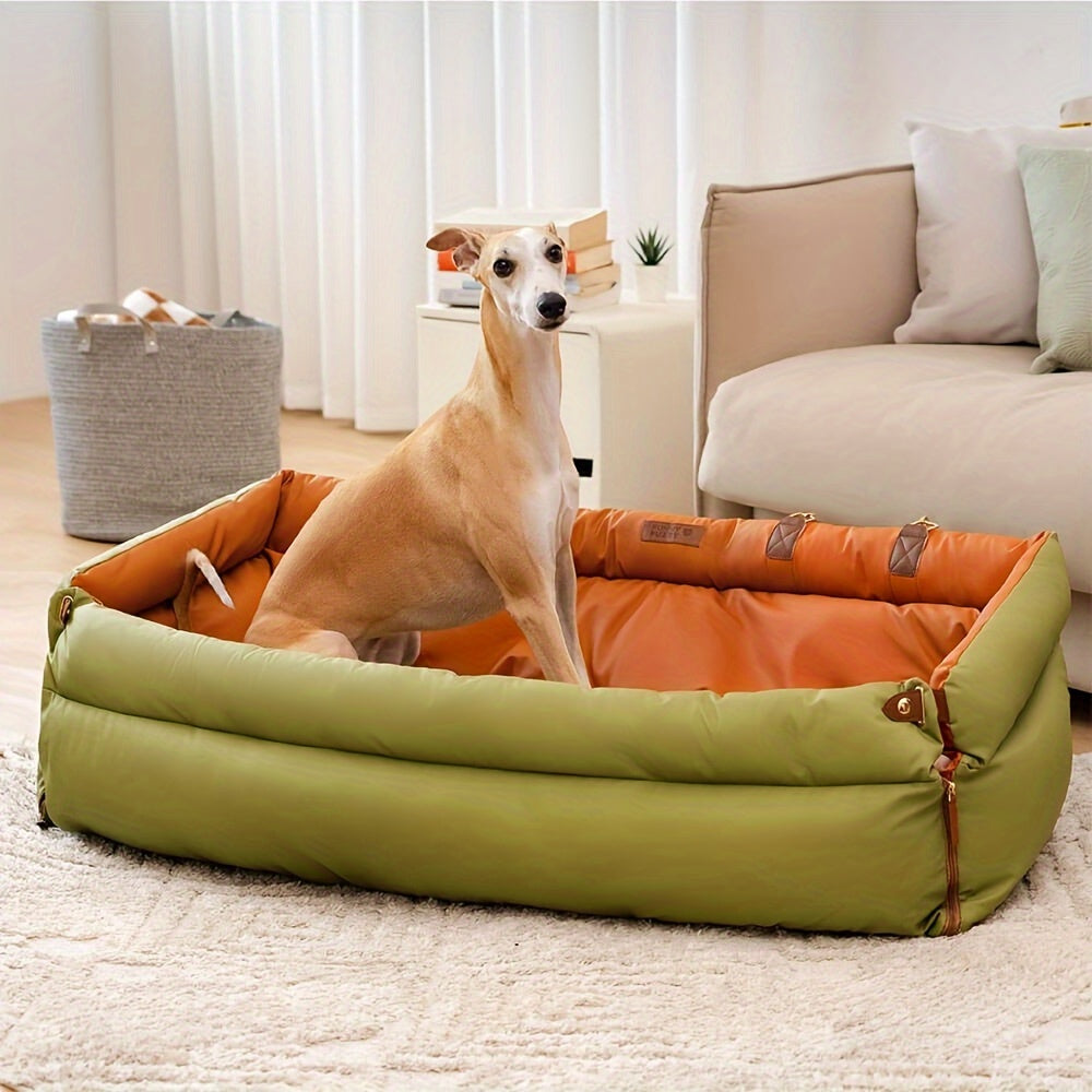 Luxury Car Seat Dog Bed Nylon Non Slip Carrier Dogs