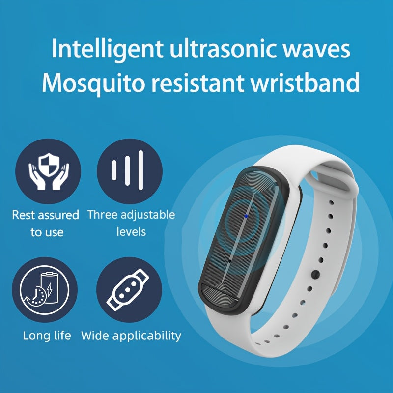 Ultrasonic Mosquito Repellent Band for Outdoor Protection