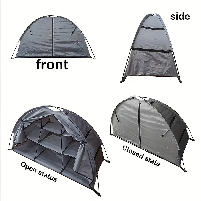 Large Capacity Camping Tent With Organizer Compartments