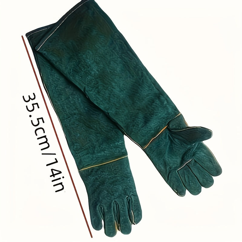 Premium Pet Grooming Gloves Scratch Resistant for Dogs and Cats
