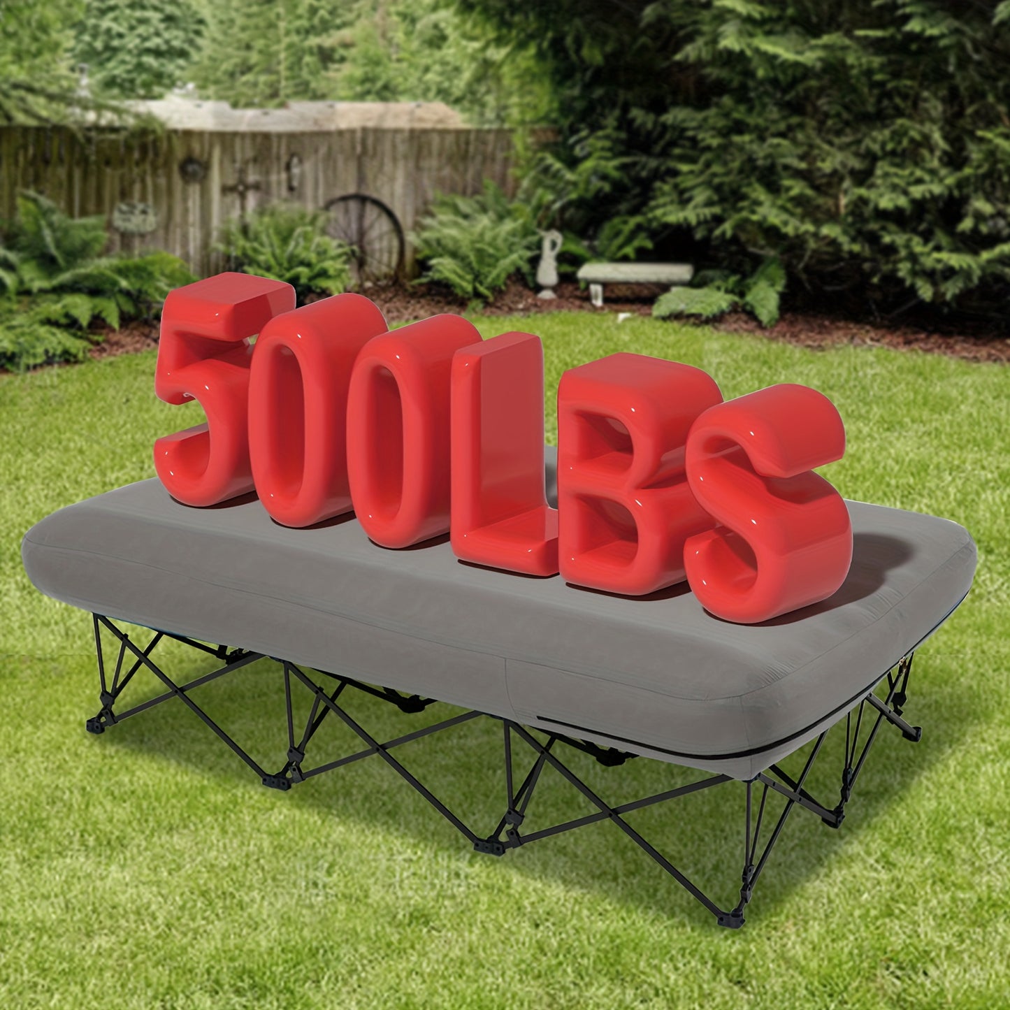 Heavy Duty Inflatable Bed With Carry Bag For Indoor Use