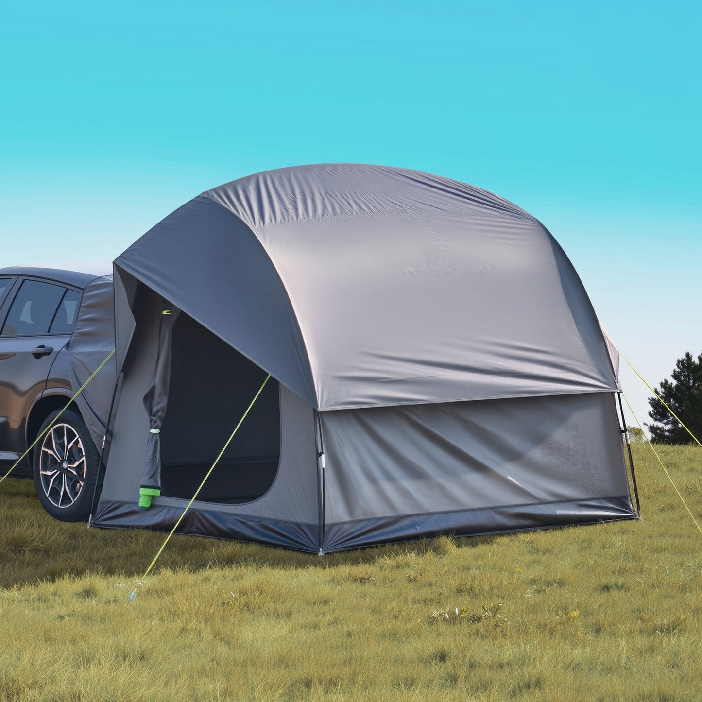 SUV Camping Tent With 2 Doors Waterproof For 5 To 8 Person