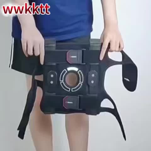 Knee Brace Hinged Support With Fixation System For Runners