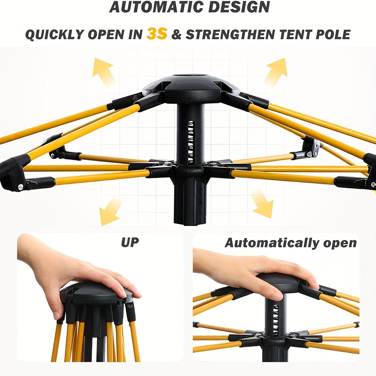 Quick Setup Outdoor Tent for Camping and Travel Adventures
