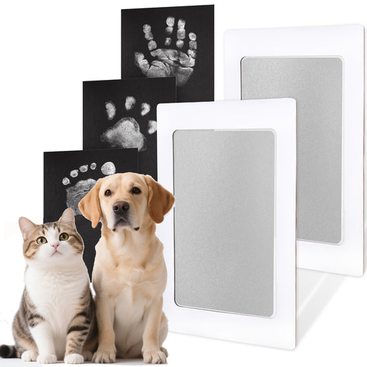 Dog Pawprint Kit Inkless With 4 BoxesBundle And Stickers