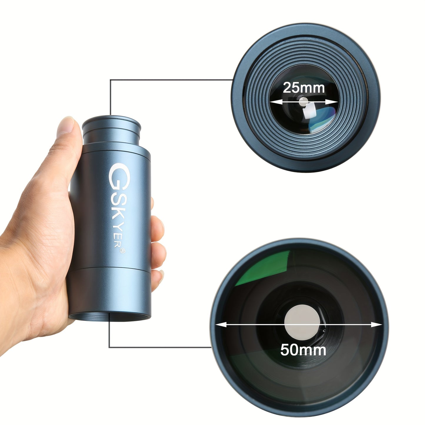 Gskyer High-Powered Monocular Telescope for Bird Watching and Travel