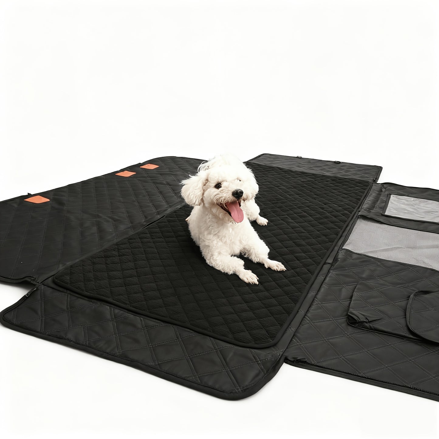 Non Slip Car Dog Seat Cushion Ergonomic Design For Comfort