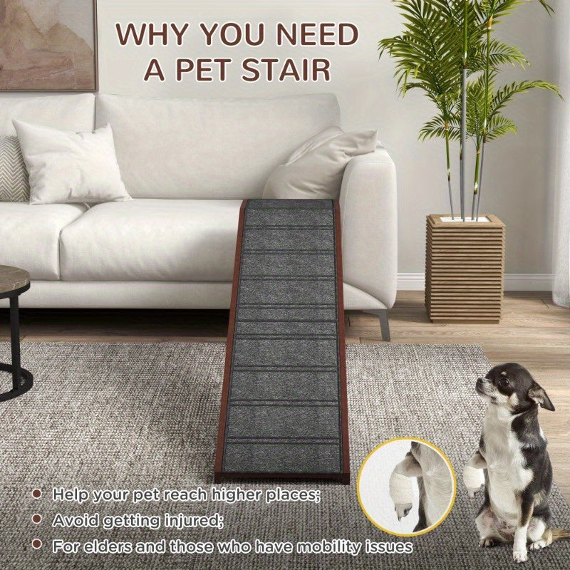 Extra Wide Non Slip Dog Ramp for High Beds Couches