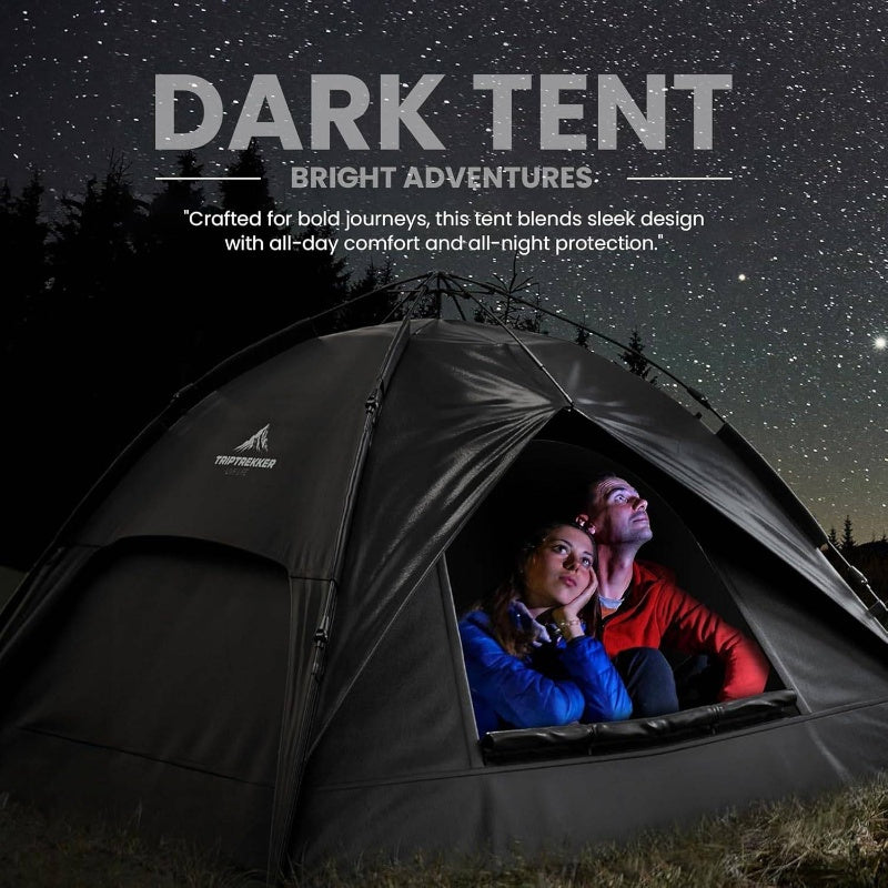 Pop Up Camping Tent Fully Waterproof With Fly Screen