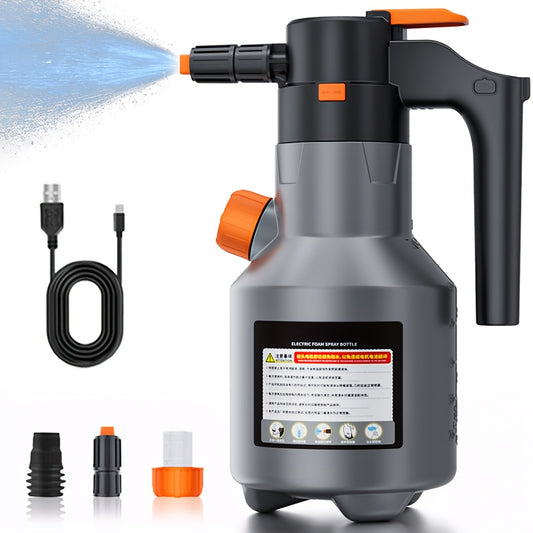 Electric Car Wash Foam Spray Gun With 70 Degree Wide Angle
