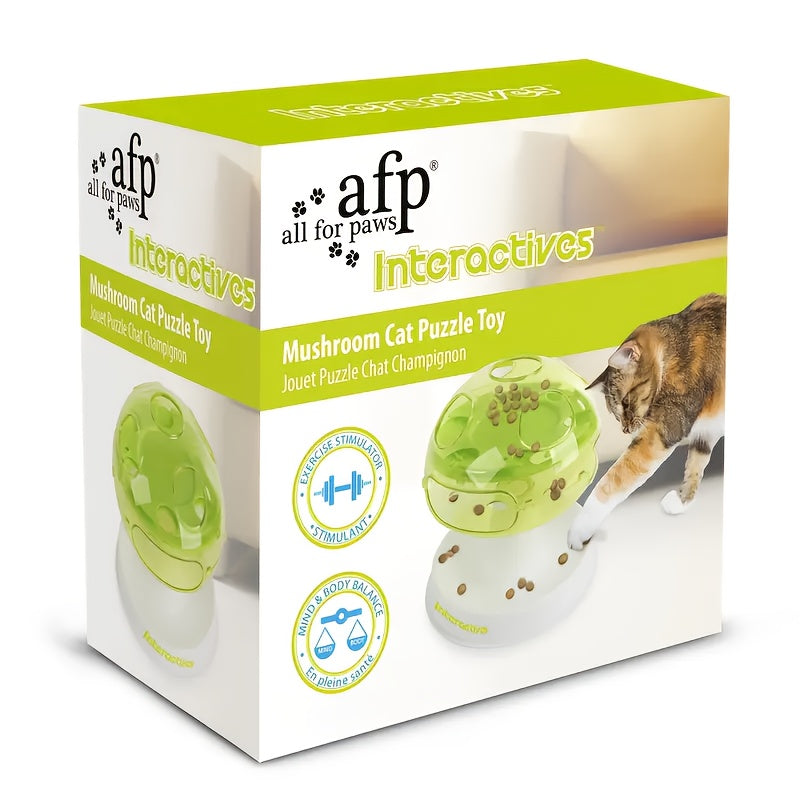 Interactive Cat Puzzle Feeder Toy With Three Levels Durable