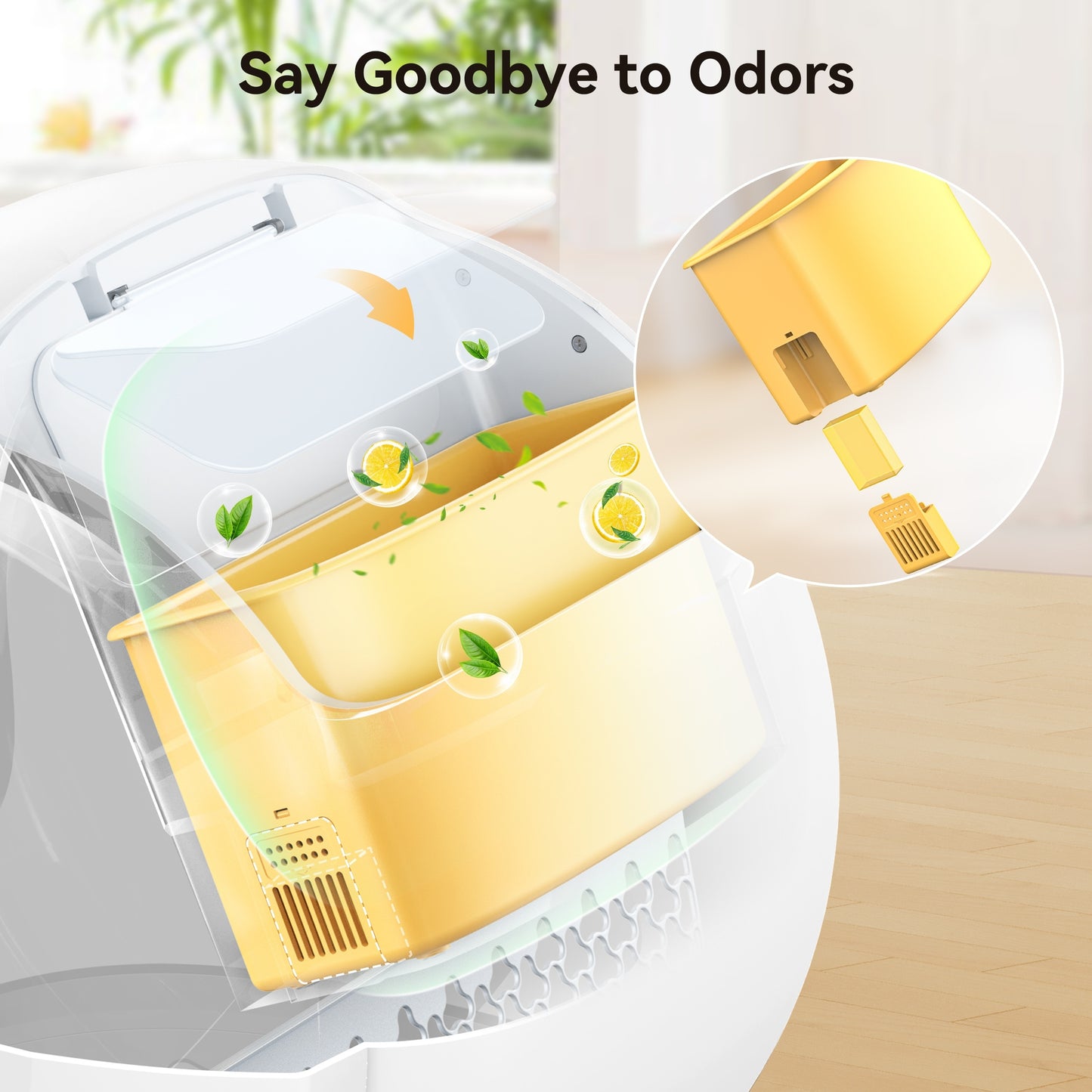 Self Cleaning Automatic Cat Litter Box With App Control