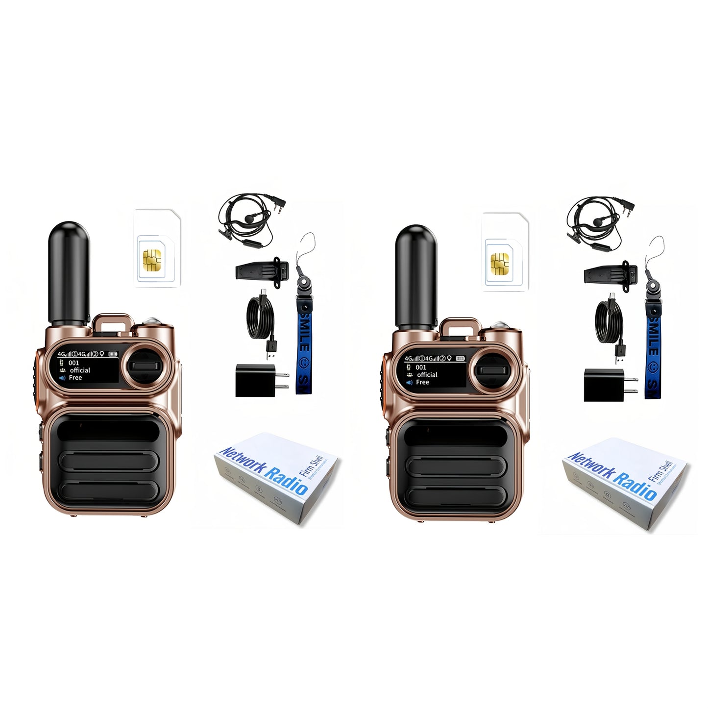 Global POC Long Distance Walkie Talkies Two Way Radios