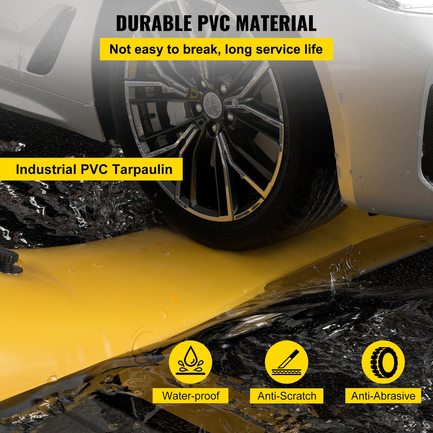 Reusable PVC Flood Barrier Bag for Doorways and Garages