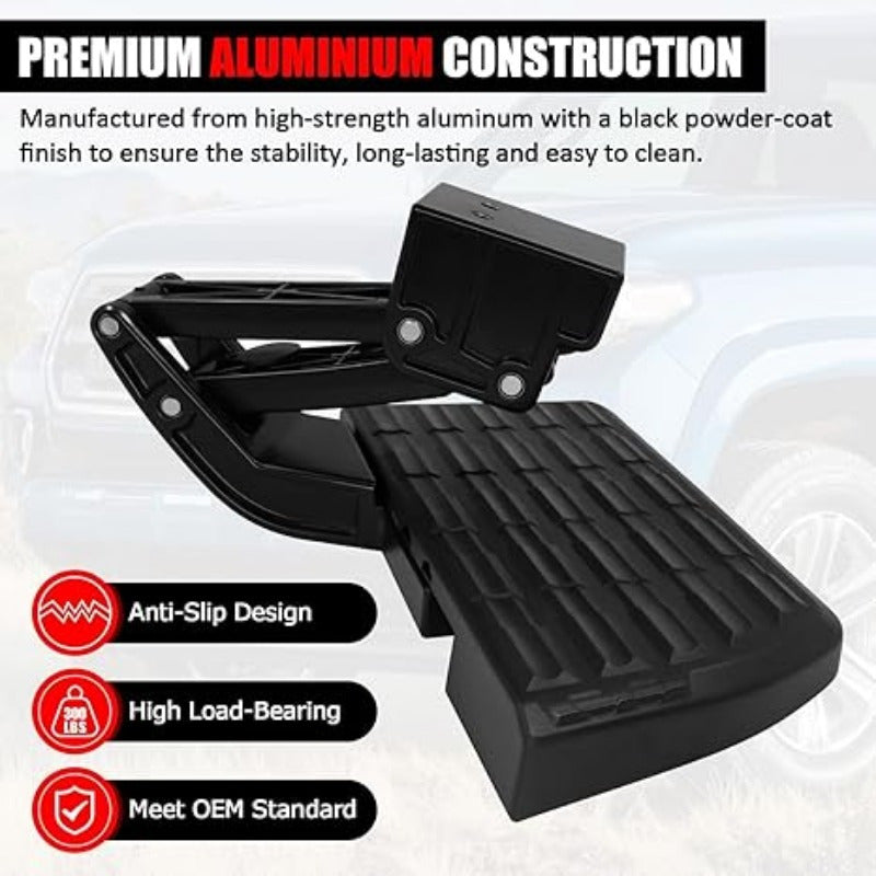 Retractable Rear Bed Step for Toyota Tacoma Trucks