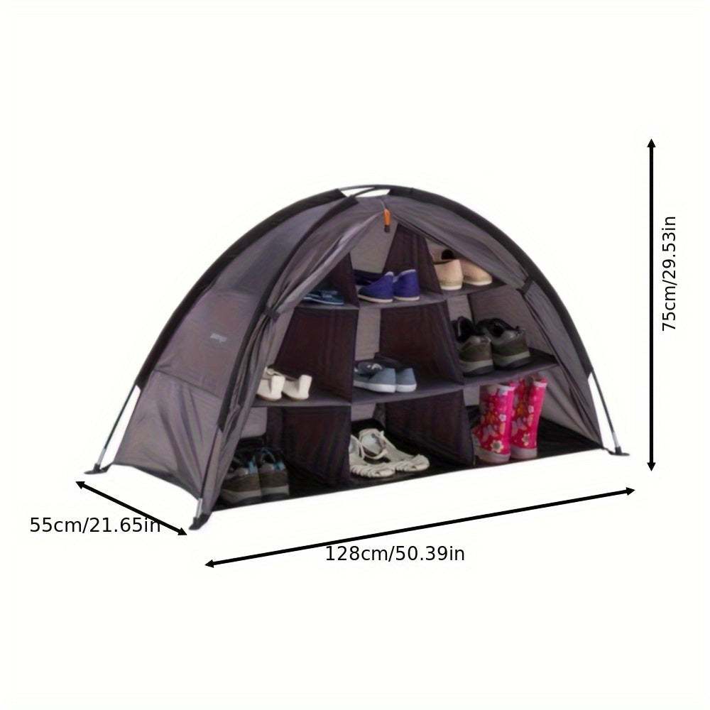 Large Capacity Camping Tent With Organizer Compartments