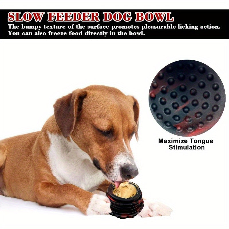 Interactive Dog Puzzle Toy Treat Dispenser For Power Chewers