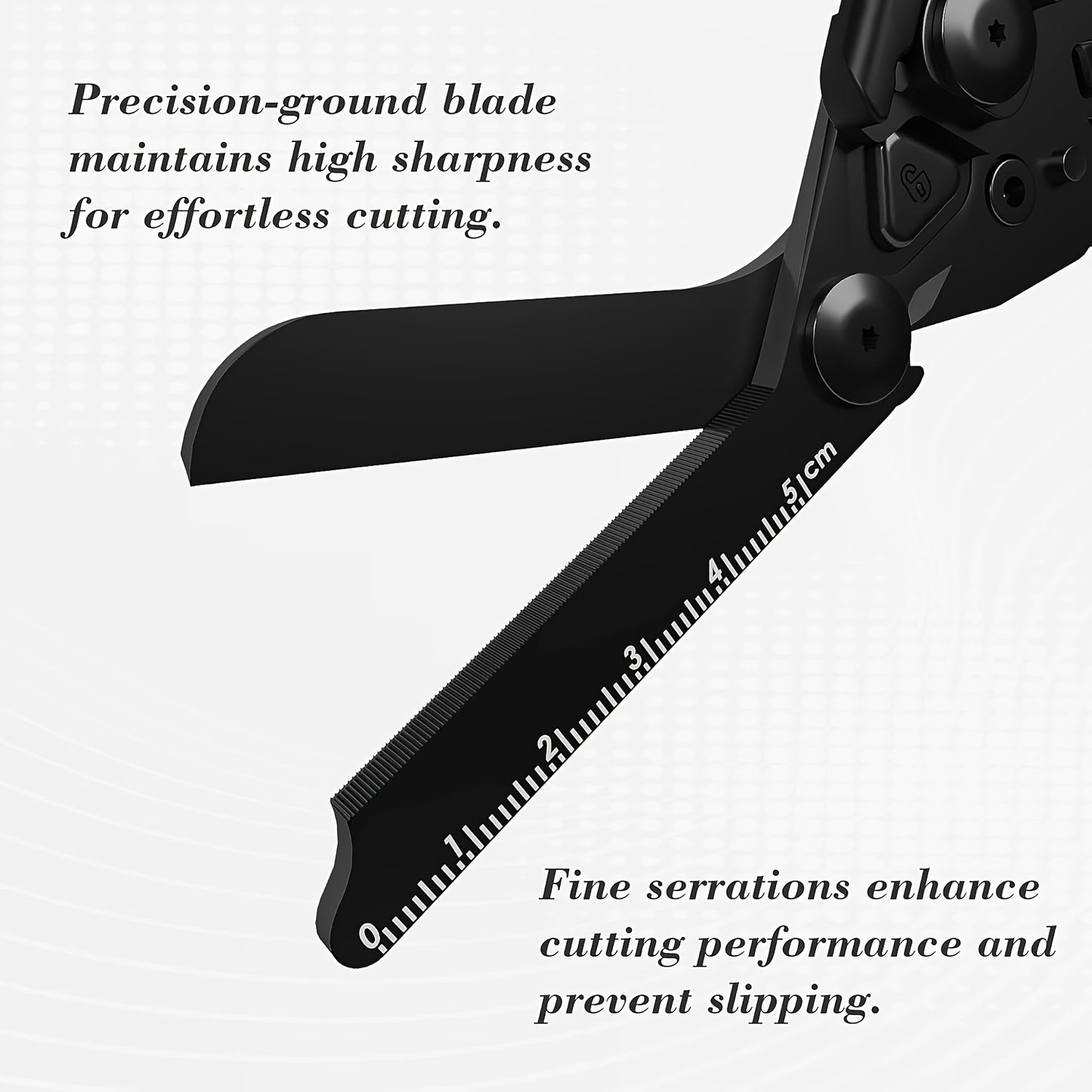 Foldable Tactical Scissors Multi Tool for Outdoor Adventures