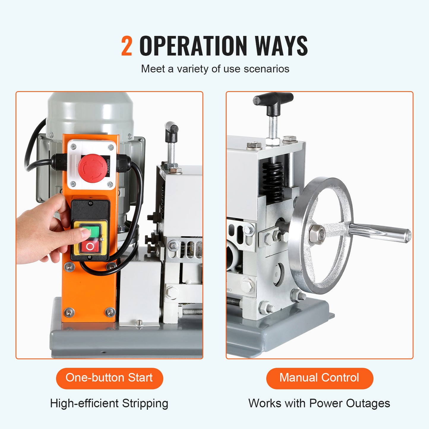 Automatic Wire Stripping Machine Motorized Cable Stripper