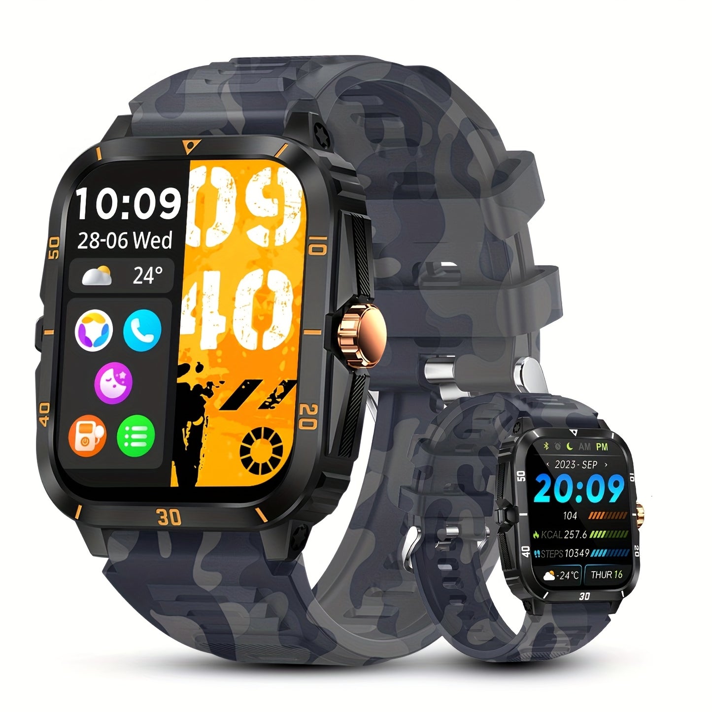 Smart Watch for Men with Long Battery Life and Call Features
