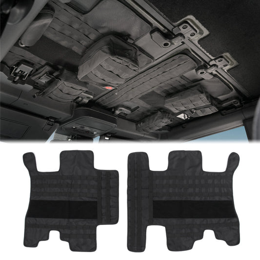 Roof Storage Organizer With Tactical Vest Design And Medical Kit