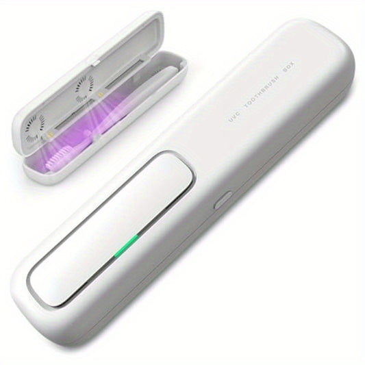 Sanitizing Toothbrush Holder With Fast Drying Travel Case