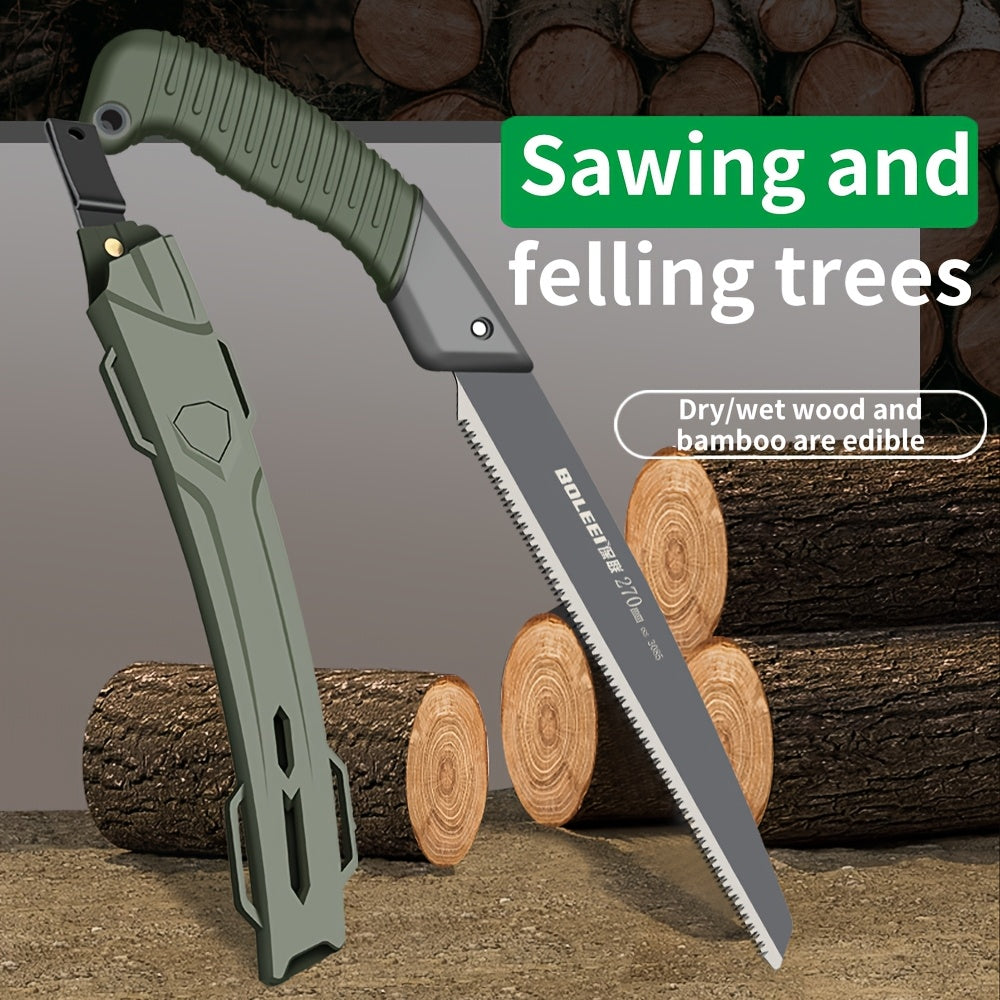 BaoLian SK5 Alloy Steel Hand Saw With Protective Sleeve