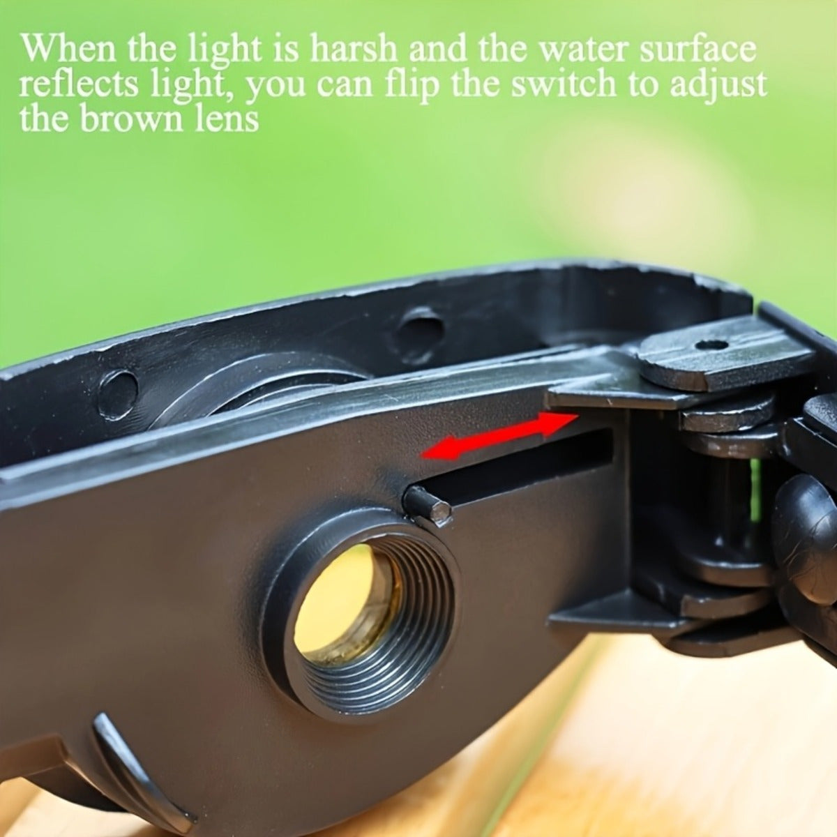 HD Night Vision Fishing Glasses with 8X Magnification