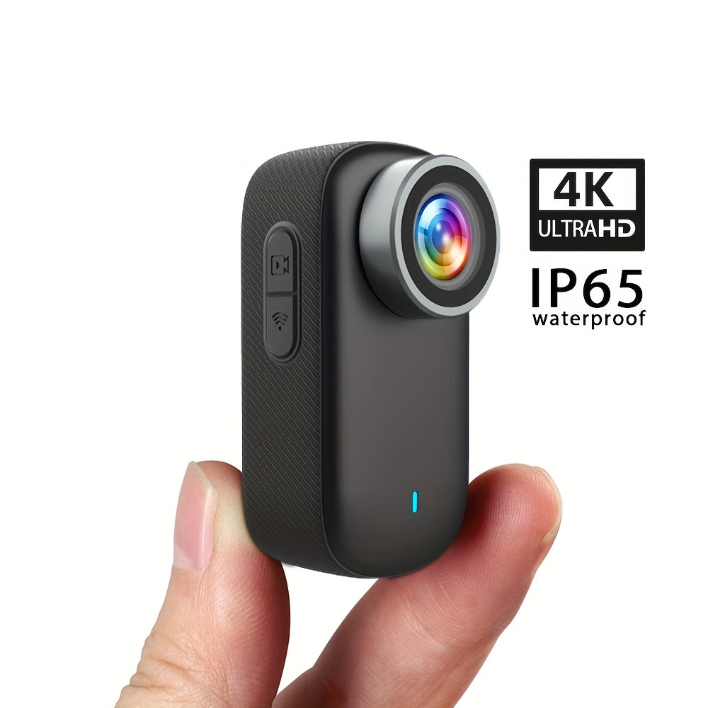 4K Ultra HD Action Camera Wide Angle Lens With Mounts