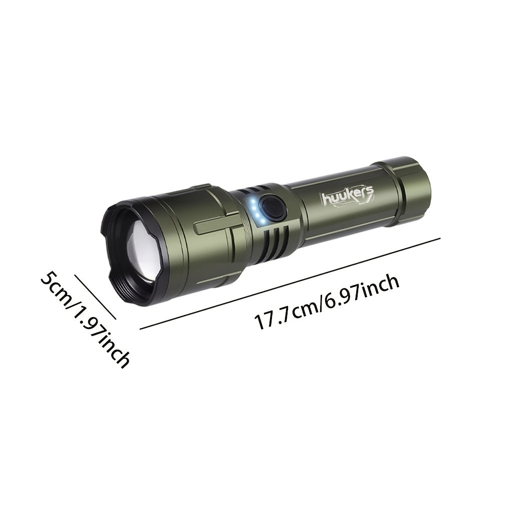 Outdoor Portable Flashlight With Ignition And Power Bank