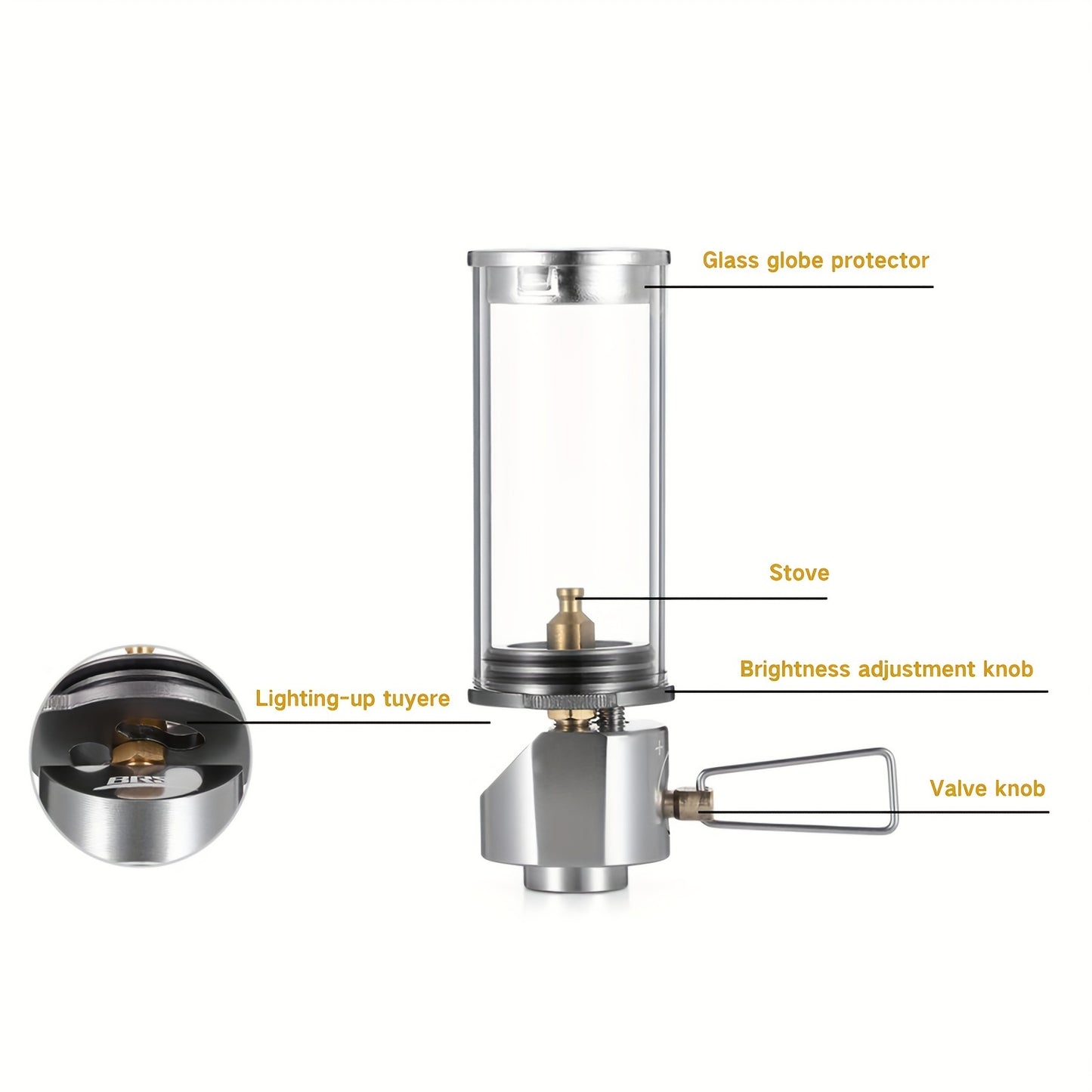 Dreamlike Portable Camping Lantern - Durable Outdoor Lighting