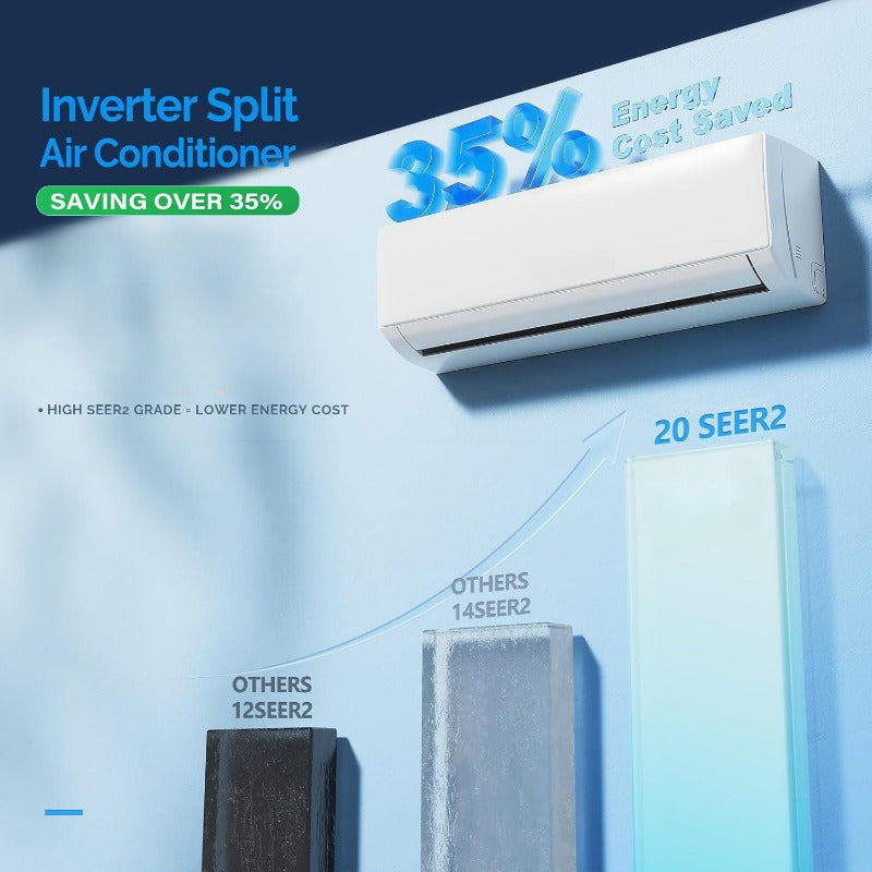 Dual Zone WiFi Mini Split Air Conditioner And Heater System