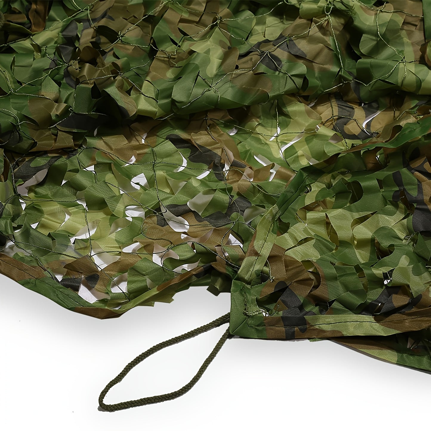Camouflage Mesh Portable Camping Sunscreen Awning for Outdoor Activities