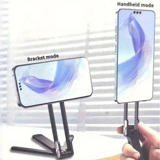 Foldable Magnetic Phone Holder 360 Rotating Tripod Travel