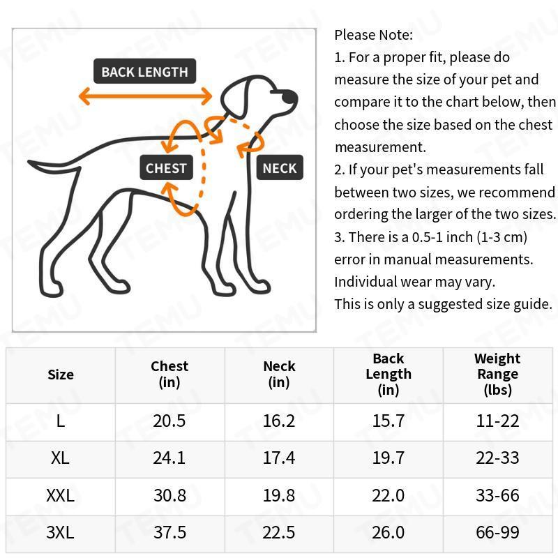 All Season Dog Raincoat Windproof Waterproof Pullover