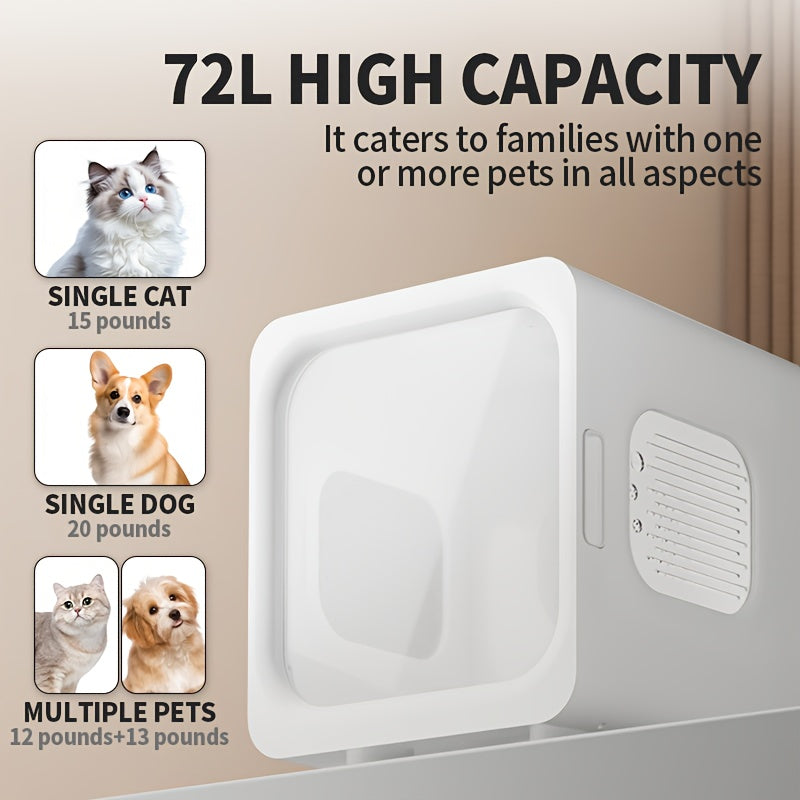 Pet Dryer 2 In 1 House With Negative Ion Technology
