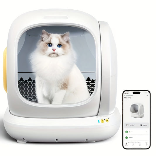 Self Cleaning Automatic Cat Litter Box With App Control
