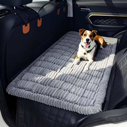 Non Slip Car Dog Seat Cushion Ergonomic Design For Comfort