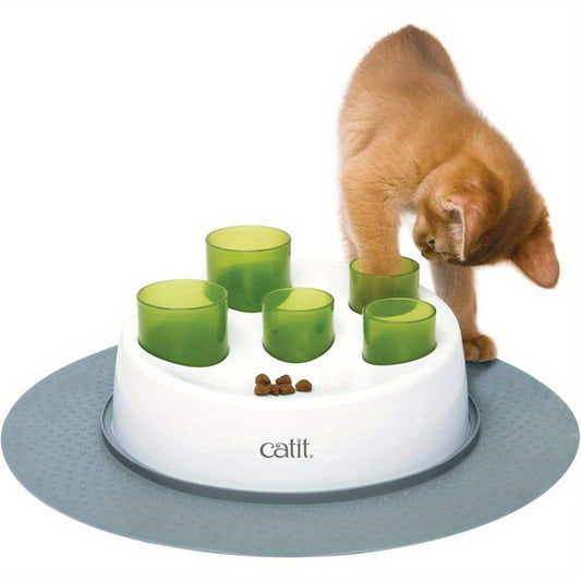 Senses Two Point Zero Interactive Cat Slow Feeder Puzzle