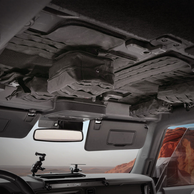 Roof Storage Organizer With Tactical Vest Design And Medical Kit