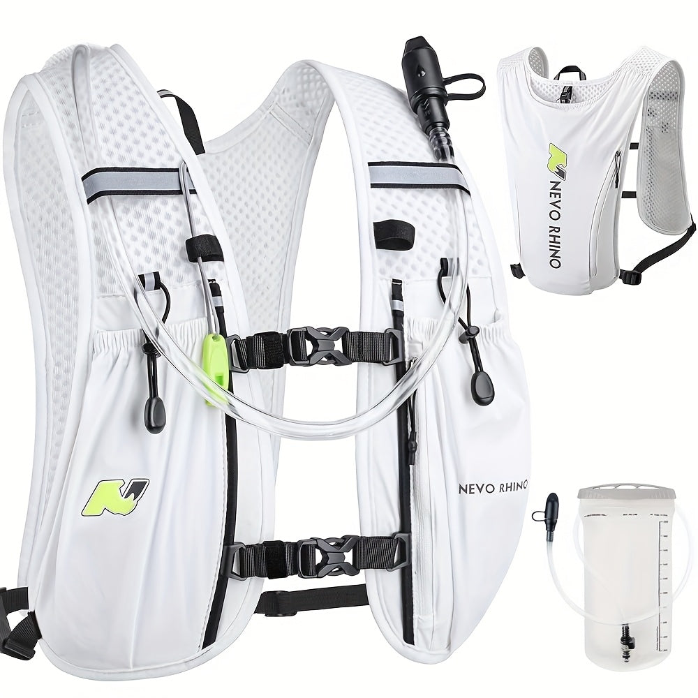 Hydration Running Vest With Water Bladder Lightweight Pack