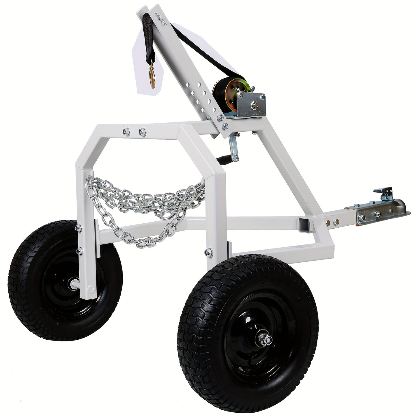 ATV Log Sliding Arch with Manual Winch for Easy Handling
