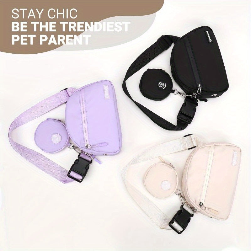 Hands Free Dog Training Belt Bag With Poop Bag Dispenser