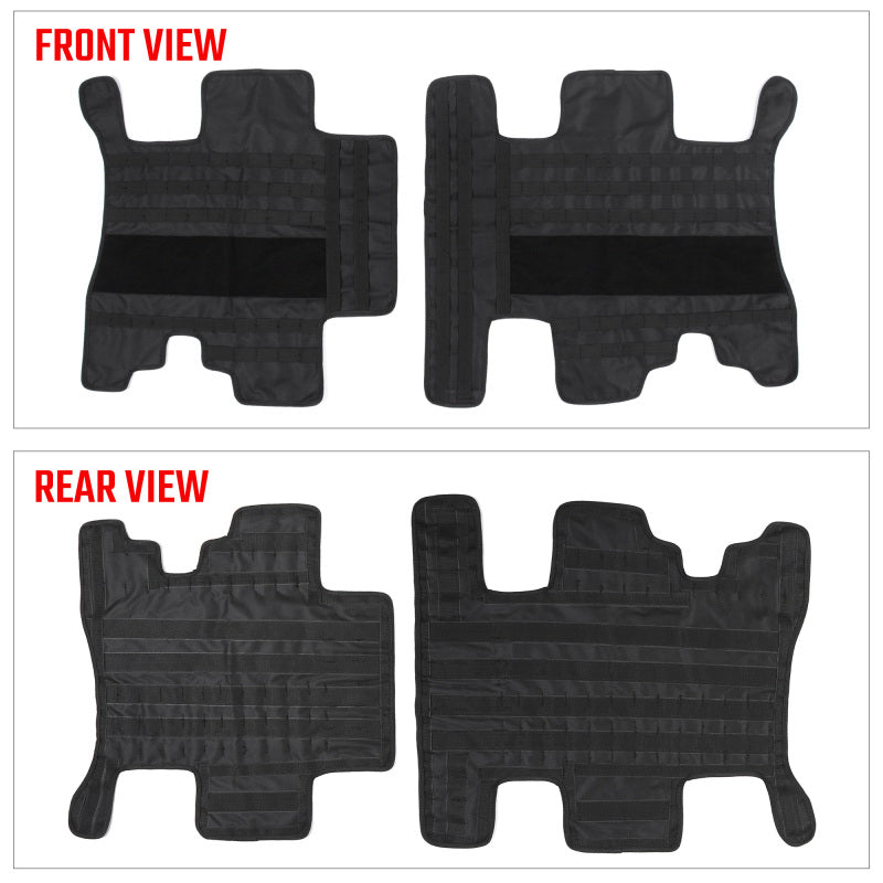 Roof Storage Organizer With Tactical Vest Design And Medical Kit