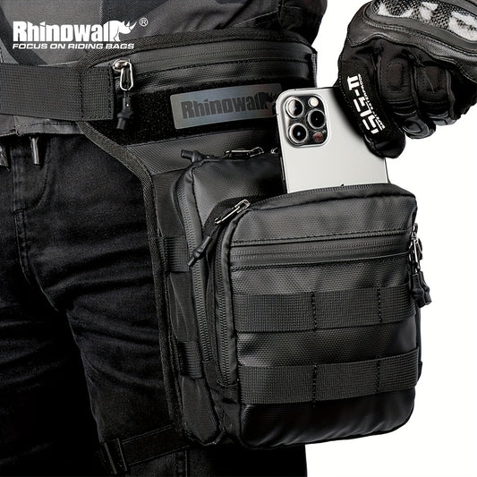Rhinowalk Motorcycle Leg Bag Multifunctional Storage for Travel