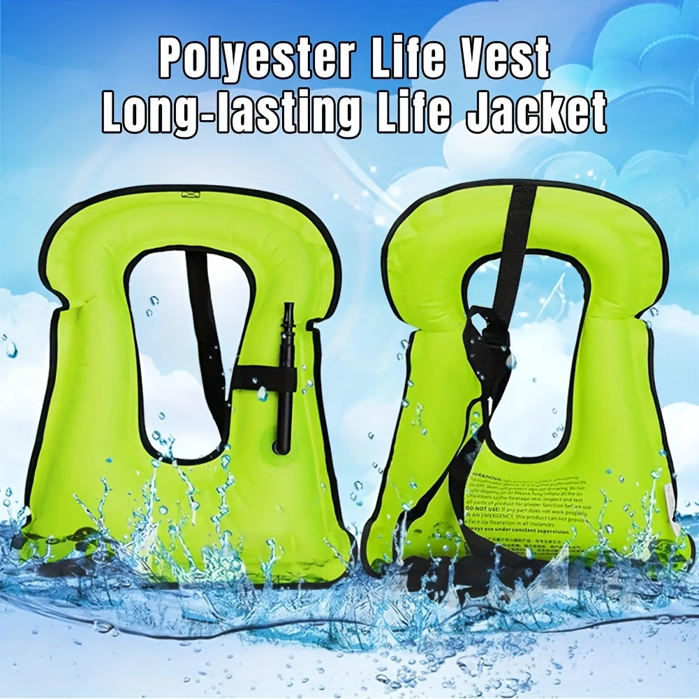 Adult Life Jacket With Safety Buckle Portable Buoyancy Vest