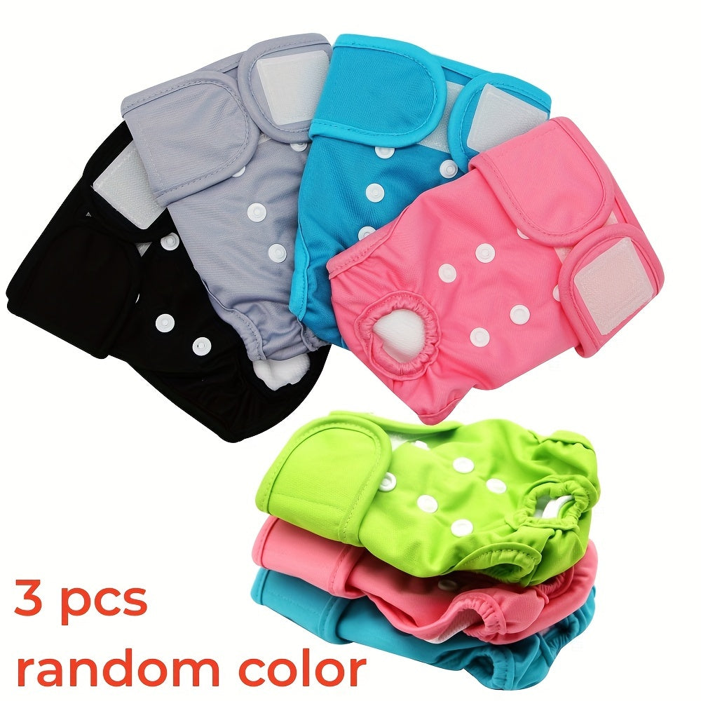 High Absorbency Reusable Dog Diapers Leak Proof Puppy Pants